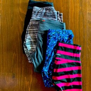 Medium workout capri lot (5 pairs!!)